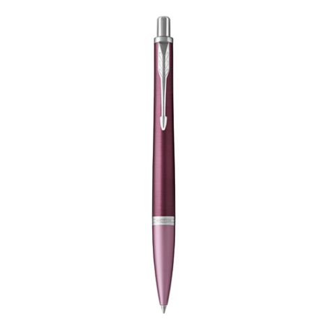 Pero kuličkové PARKER URolleran Premium Dark Purple CT -M-blue