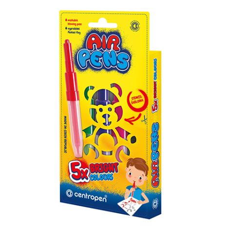 Fixy - foukací CENTROPEN 1500/5 Bright Colours
