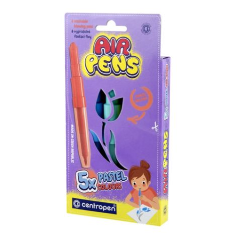 Fixy - foukací CENTROPEN 1500/5 Pastel Colours