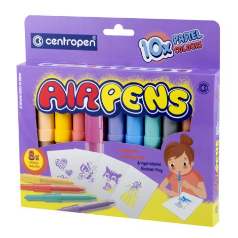 Fixy - foukací CENTROPEN 1500/10 Pastel Colours