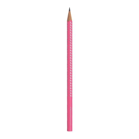 Tužka Faber-Castell Sparkle růžová, B