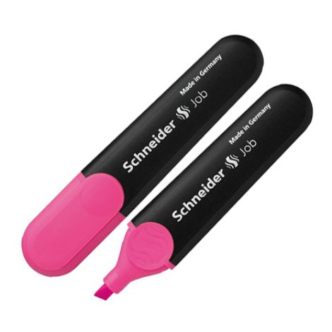 Zvýrazňovač SCHNEIDER "Job 150", 1-5 mm, růžový