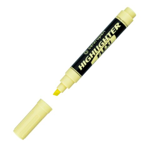 Zvýrazňovač CENTROPEN 8542 FLEXI PASTEL - žlutý