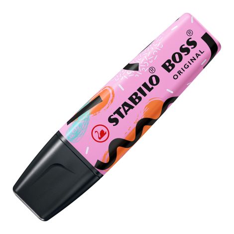 Zvýrazňovač STABILO BOSS ORIGINAL Pastel od Ju Schnee, růžová-fuchsia