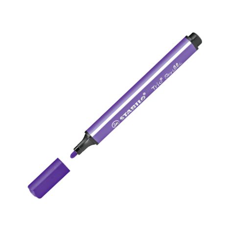 Fixa tříhranná STABILO Trio Scribbi fialová