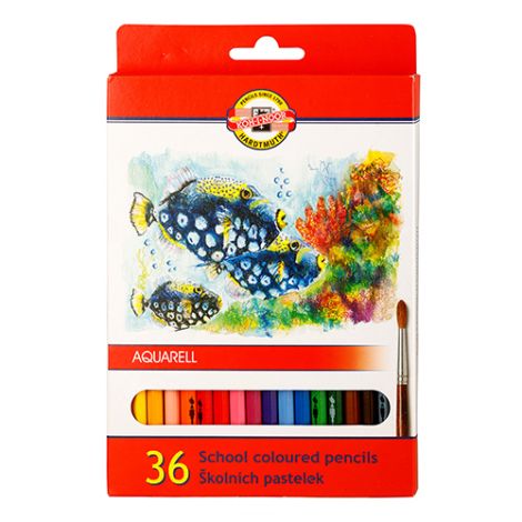 Pastelky KOH-I-NOOR akvarelové, sada 36 ks