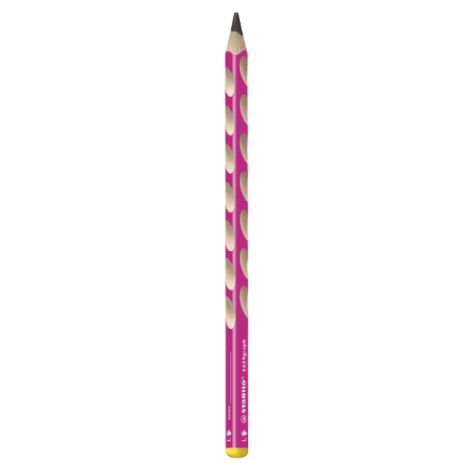 Tužka grafitová STABILO EASYgraph pro leváky - růžová