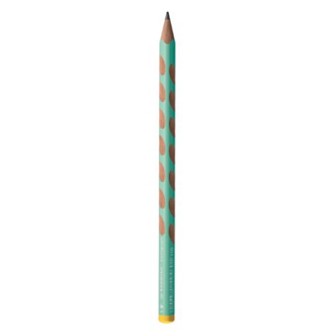 Tužka grafitová STABILO EASYgraph pro leváky, pastelově zelená