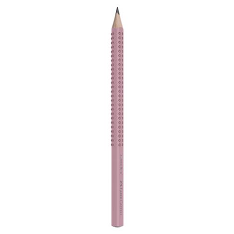 Grafitová tužka Faber-Castell Grip Jumbo 2B, starorůžová