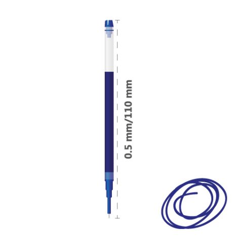 Náplň pro rollery PILOT Hi-Tecpoint V5 RT 0,5mm - modrá