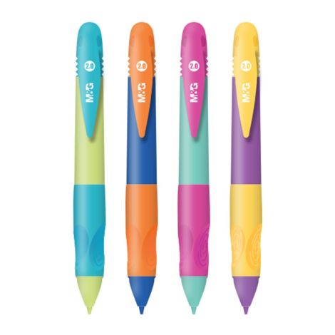 Mechanická tužka M&G U-WOO 2 mm (4 barevné designy)