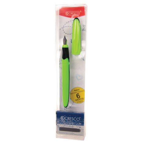 Pero bombičkové X Pen + 6 bombiček - černo-zelené