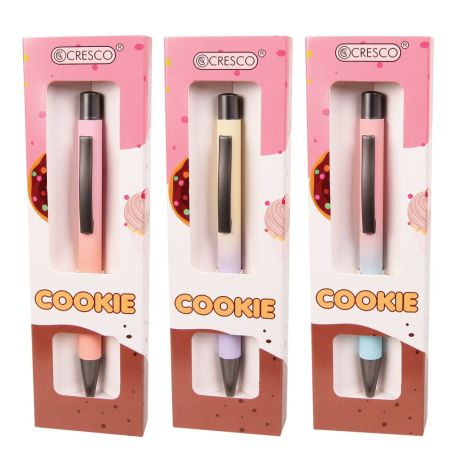Kuličkové pero v krabičce - Cookie (3 barvy)
