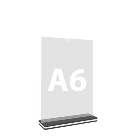 Stojan pro dokumenty "T", A6 105x148 mm