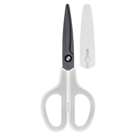 Nůžky PLUS SC-175SF teflonové bílé, 7" 174mm