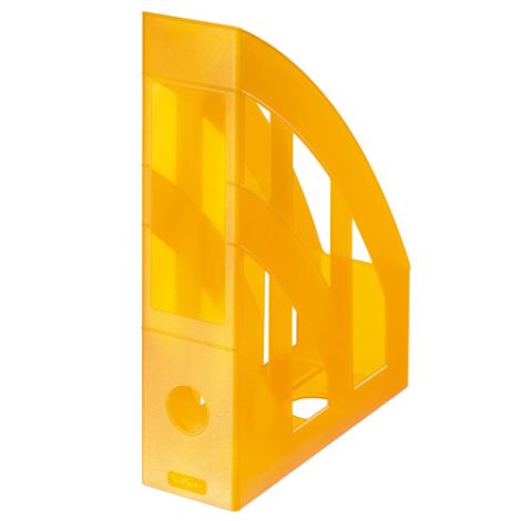 Stojan pro časopisy - Classic oranžový - transparent.