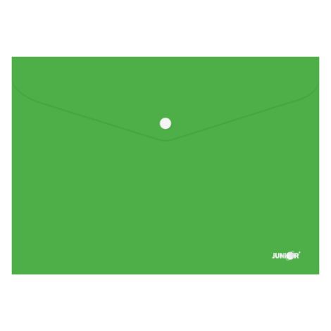 Obal s patentem PP/A4, zelený