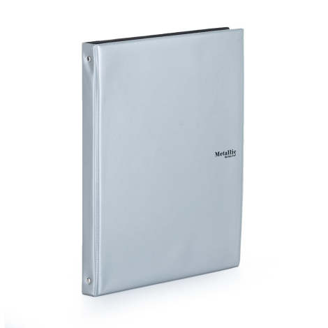 Karisblok A4 PVC Metallic stříbrná