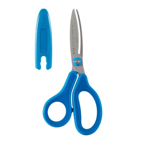 Nůžky PLUS SC-145MF školní, 6" 145mm - pro praváky, modré