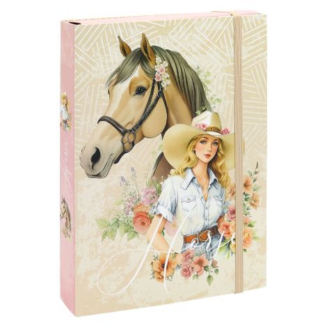 Box na sešity A4 Jumbo MAX - Horse