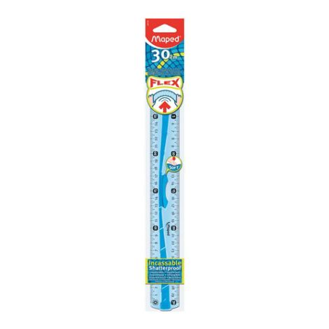 Pravítko MAPED "FLEX" PP, flexibilní, číselník na obou stranách 30 cm