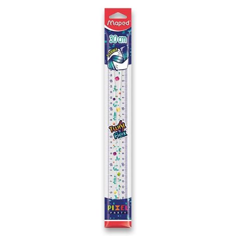 Pravítko MAPED "TWIST&#39;N FLEX" Pixel Party ohebné, nelámavé, 30 cm