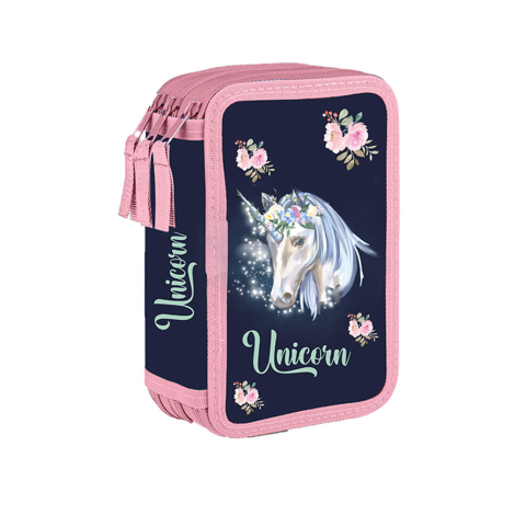 Penál 3-patrový, prázdný - Unicorn 1