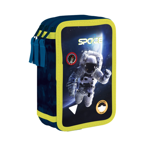 Penál 3-posch. prázdný Space