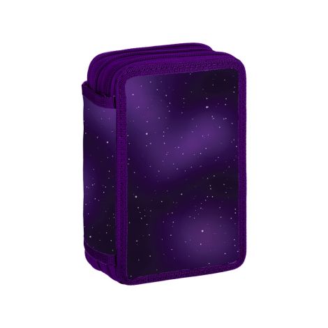 Penál 3-patrový/plný SPIRIT - Purple Universe
