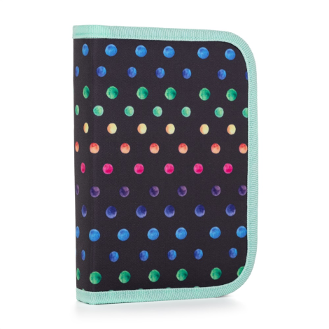 Penál 1-posch. 2 chlopně, prázdný OXY GO Dots