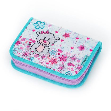 Penál 1-posch. BagMaster Lumi 21 C Gray/Blue/Pink