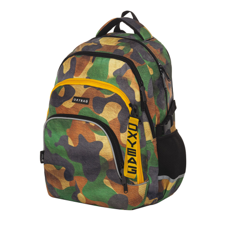 Studentský batoh OXY SCOOLER - Camo