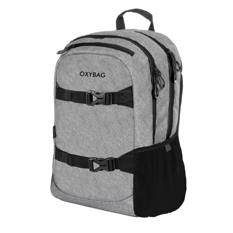 Studentský batoh OXY SPORT - Grey Melange