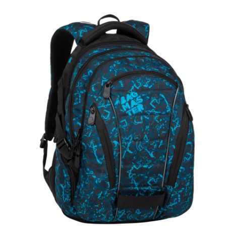 Studentský batoh BagMaster BAG 20 B blue /black