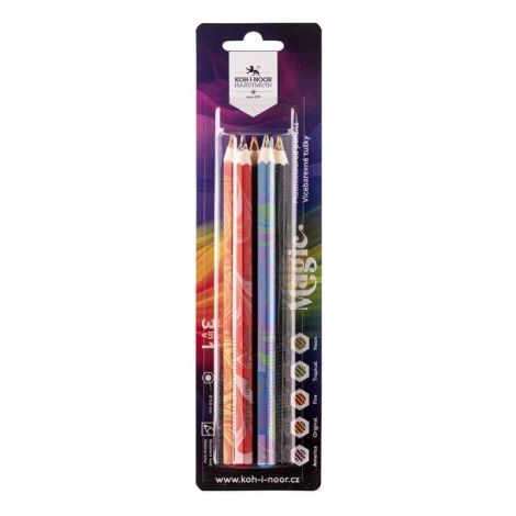 Pastelky KOH-I-NOOR Magic, sada 5 ks