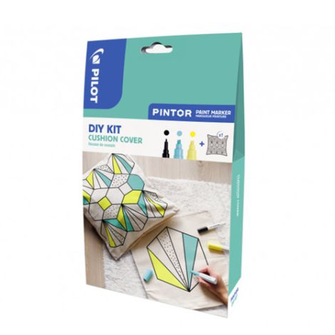 Pintor DIY sada, 3ks popisovačů+povlečení polštáře