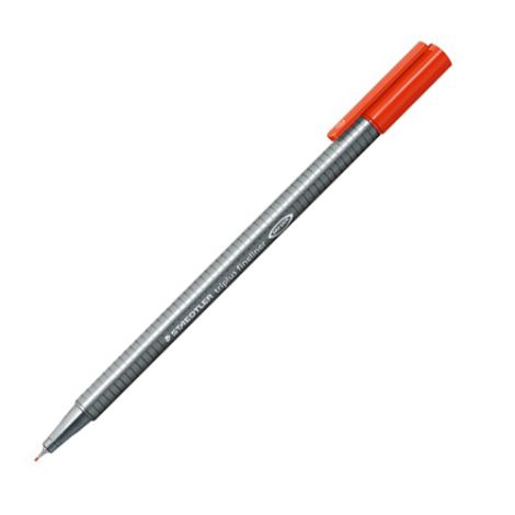 Liner, 0,3 mm, STAEDTLER "Triplus", světle červený