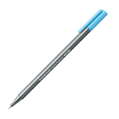 Liner, 0,3 mm, STAEDTLER "Triplus", nebesky modrý