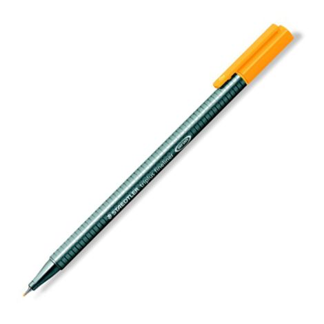 Liner, 0,3 mm, STAEDTLER "Triplus", světle oranžový
