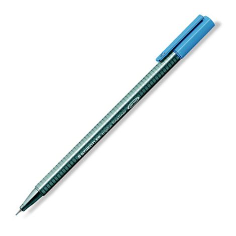 Liner, 0,3 mm, STAEDTLER "Triplus", tmavomodrý