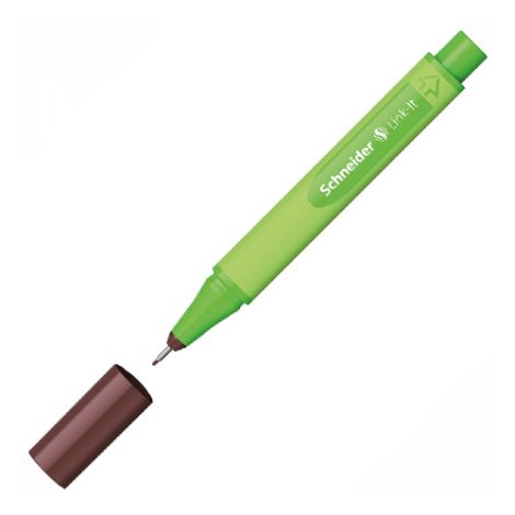 Popisovač Schneider Link-It 0,4 mm tmavě hnědá