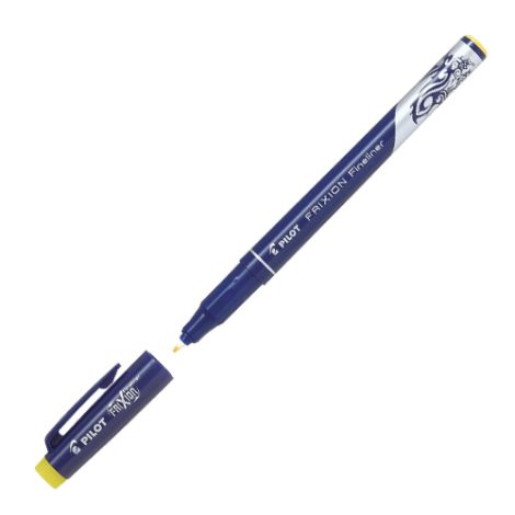 Pilot Frixion Fineliner 0,45mm, žlutý