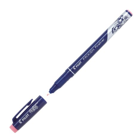 Pilot Frixion Fineliner 0,45mm, pastelově růžový