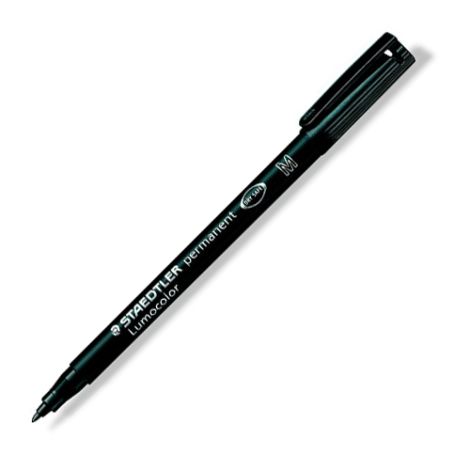 Permanentní popisovač, OHP, 1 mm, STAEDTLER "317 M", černý