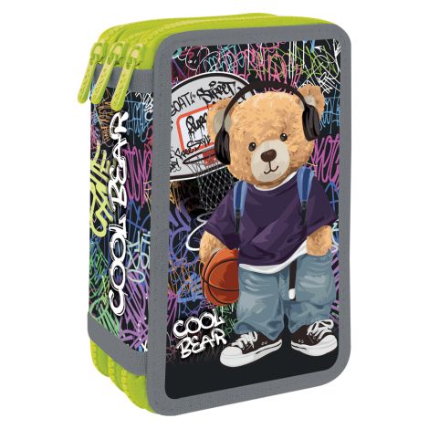 Penál prázdný - 3 patrový JUNIOR S8 - Cool Bear
