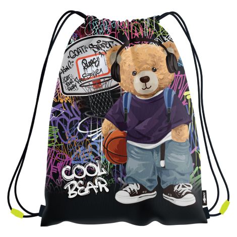 Kapsa na přezůvky s potiskem JUNIOR S8 - Cool Bear