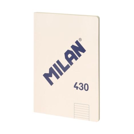 Sešit linkovaný A4 MILAN 48 listů, béžový