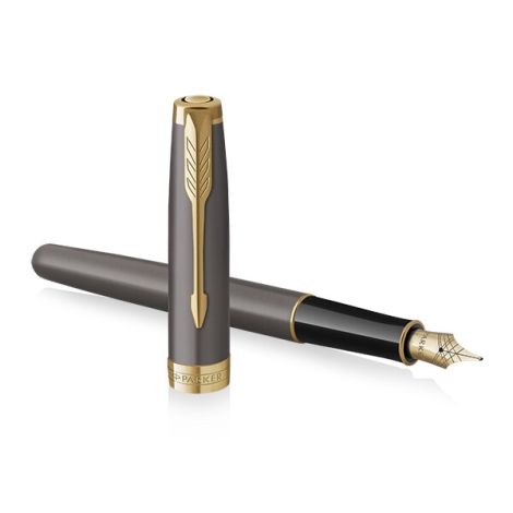 Pero plnící PARKER Sonnet Core Grey GT (černý inkoust, hrot F)