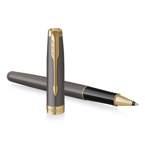 Roller PARKER Sonnet Core Grey GT (černý inkoust, hrot F)