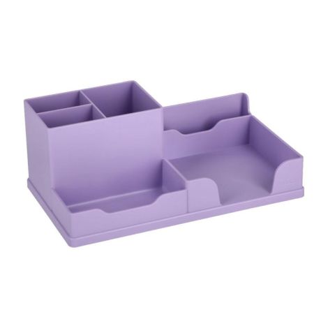 Organizér stolní - pastelově fialový